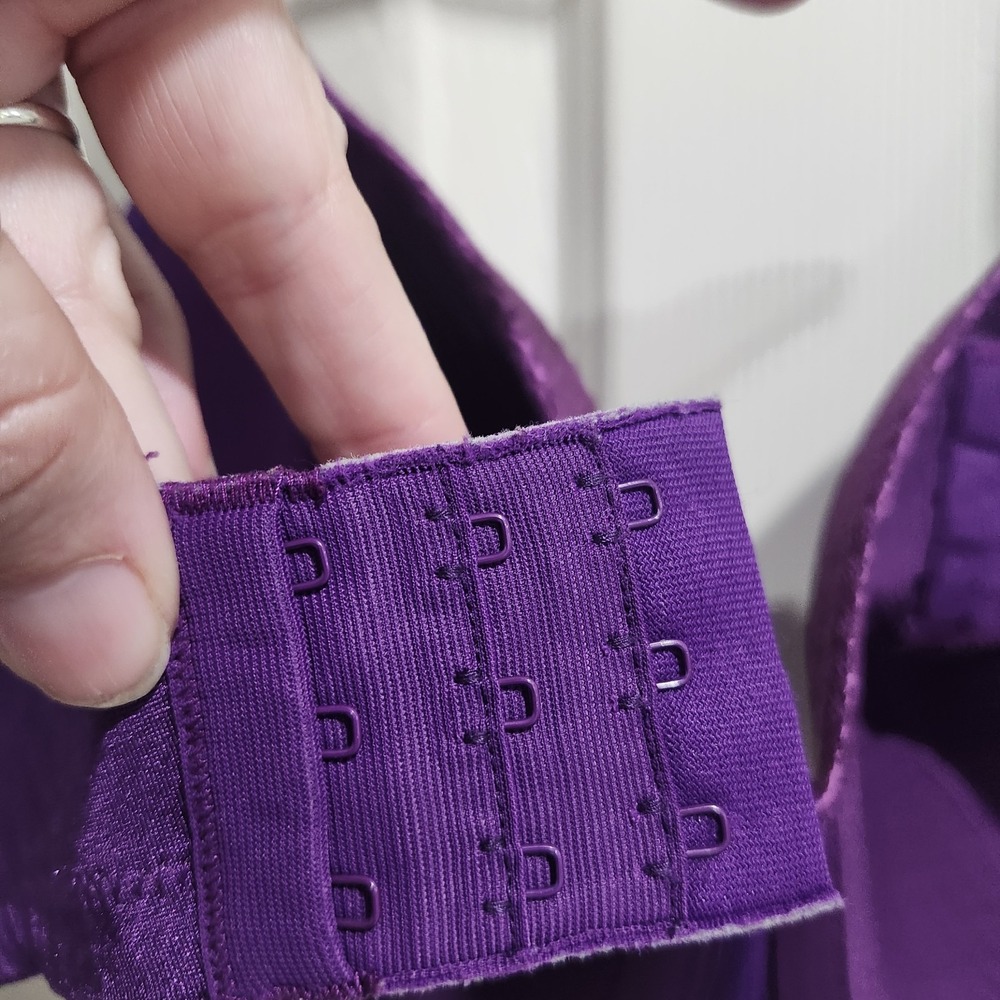 Playtex Sectets Bra 4823 Purple 38D - Picture 11 of 12